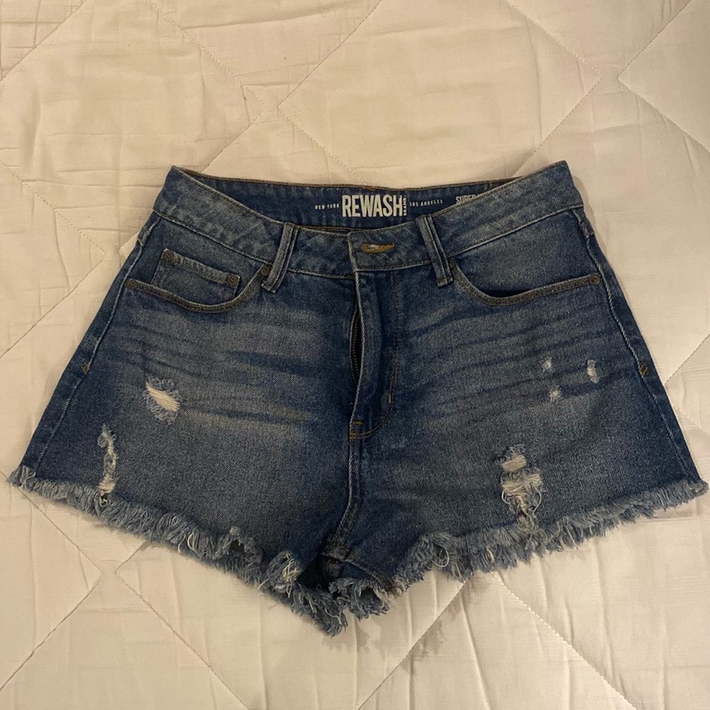 REWASH Jean Shorts